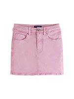 Little Girl's & Denim Mini Skirt