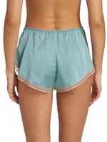 Stretch-Silk Tap Shorts