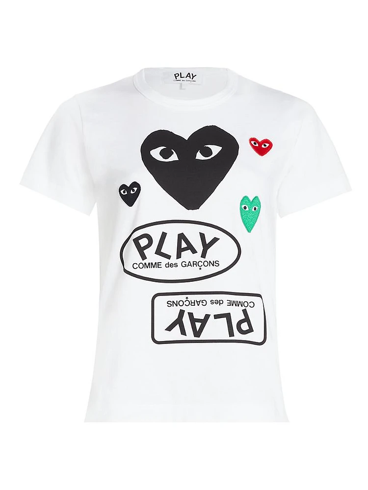 Heart Logo Graphic T-Shirt