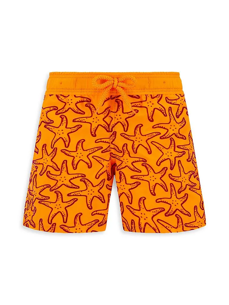 Little Boy's & Flock Starlettes Swim Trunks