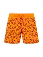 Little Boy's & Flock Starlettes Swim Trunks