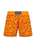 Little Boy's & Flock Starlettes Swim Trunks