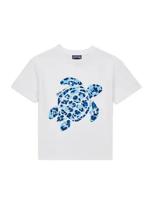 Little Boy's & Turtle Leopard T-Shirt