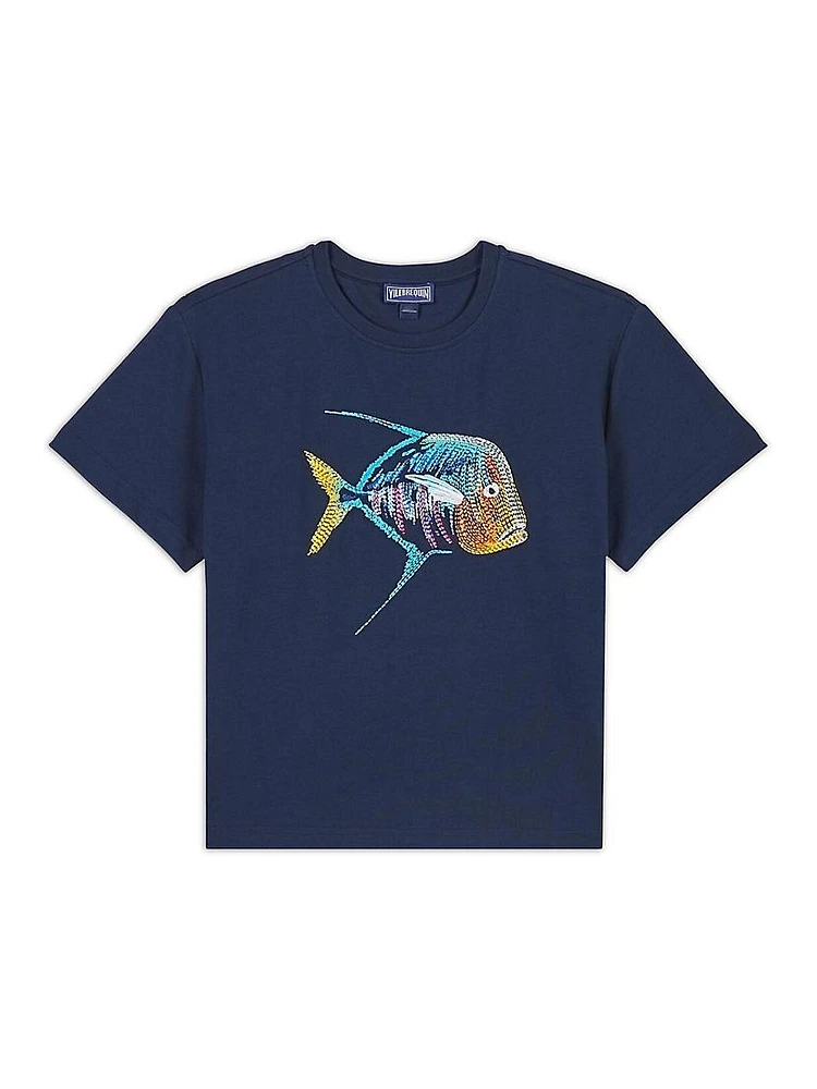 Little Boy's & Piranha T-Shirt