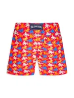 Little Boy's & Micro Octopus Swim Trunks