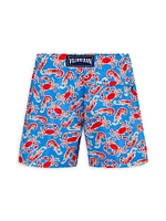 Little Boy's & Crab 'N' Shrimp Swim Trunks