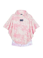 Little Girl's & Girl's Tie-Dye Terry Hoodie Sweatshirt