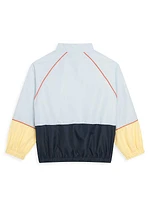 Little Boy's & Boy's Tricolor Track Jacket