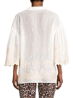 Embroidered Cotton Lawn Shirt