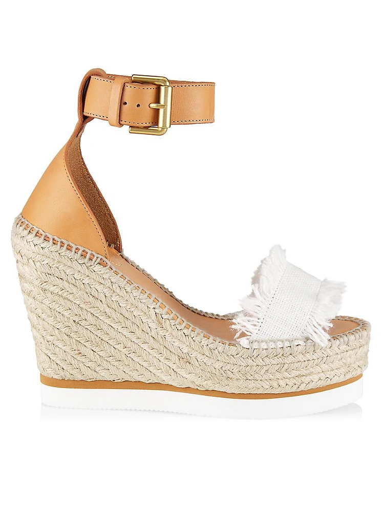 Glyn Canvas Espadrille Wedges