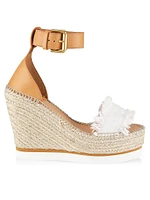 Glyn Canvas Espadrille Wedges