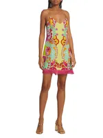 Bebe Floral-Printed Shift Dress