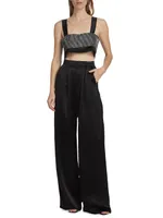 Paris Pleated-Front Trousers