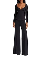 Sweetheart Long-Sleeve Top
