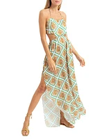 Keyla Cut-Out Cover-Up Dress