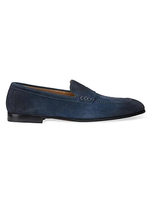 Dandy Mocassino Adler Suede Penny Loafers