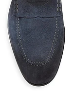 Dandy Mocassino Adler Suede Penny Loafers