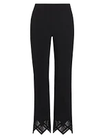 Venusette Stretch Flare Crop Pants