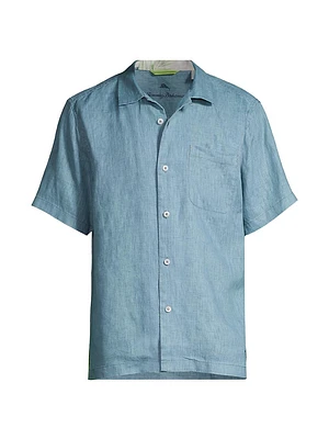 Sea Glass Linen Shirt