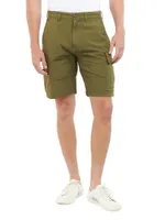 Cotton Ripstop Cargo Shorts