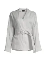 Belted Wrap Jacket