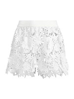 Eliana Guipure Lace Shorts