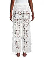 Cavani Guipure Lace Pants