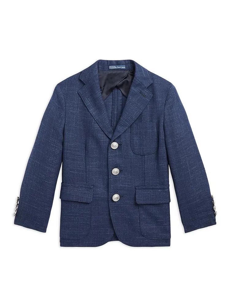 Little Boy's Twill Sport Jacket