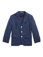 Little Boy's Twill Sport Jacket