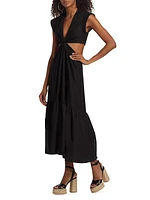 Alexandria Cut-Out Midi-Dress