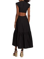 Alexandria Cut-Out Midi-Dress