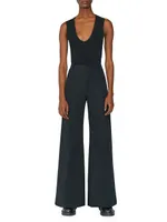 Le Palazzo High-Rise Wide-Leg Trousers