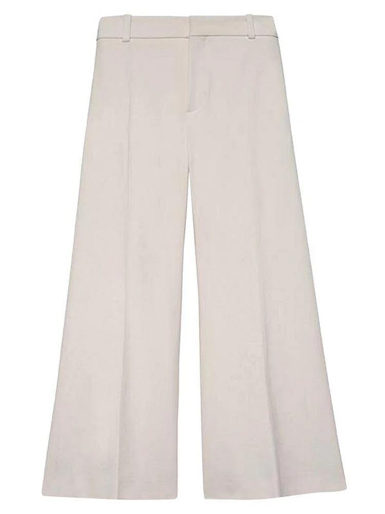 Le Crop Palazzo Trousers