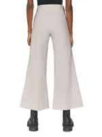 Le Crop Palazzo Trousers