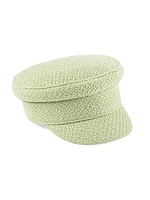 Riviera Bouclé Baker Boy Cap