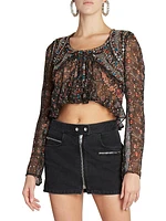 Olaya Printed Top