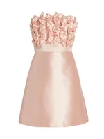 Marissa Strapless Ruffle Minidress