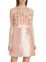 Marissa Strapless Ruffle Minidress