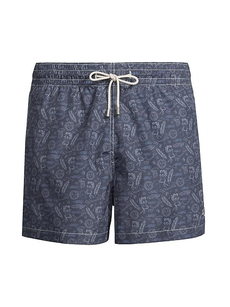 In Summer We Trust Swim Shorts