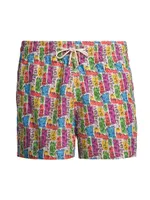 Italians Do It Better Graphic Swim Shorts