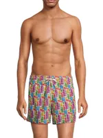 Italians Do It Better Graphic Swim Shorts