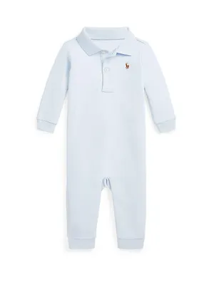 Baby Boy's Polo Coveralls