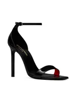 Amber Sandals Patent Leather