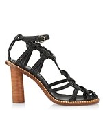 Tula Knotted Slingback Sandals