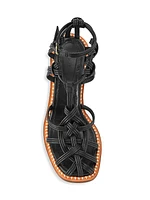 Tula Knotted Slingback Sandals