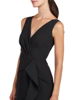 Brynn Stretch Crepe Sheath Dress