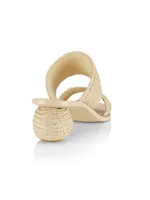 Jila 50MM Jute Spherical Sandals