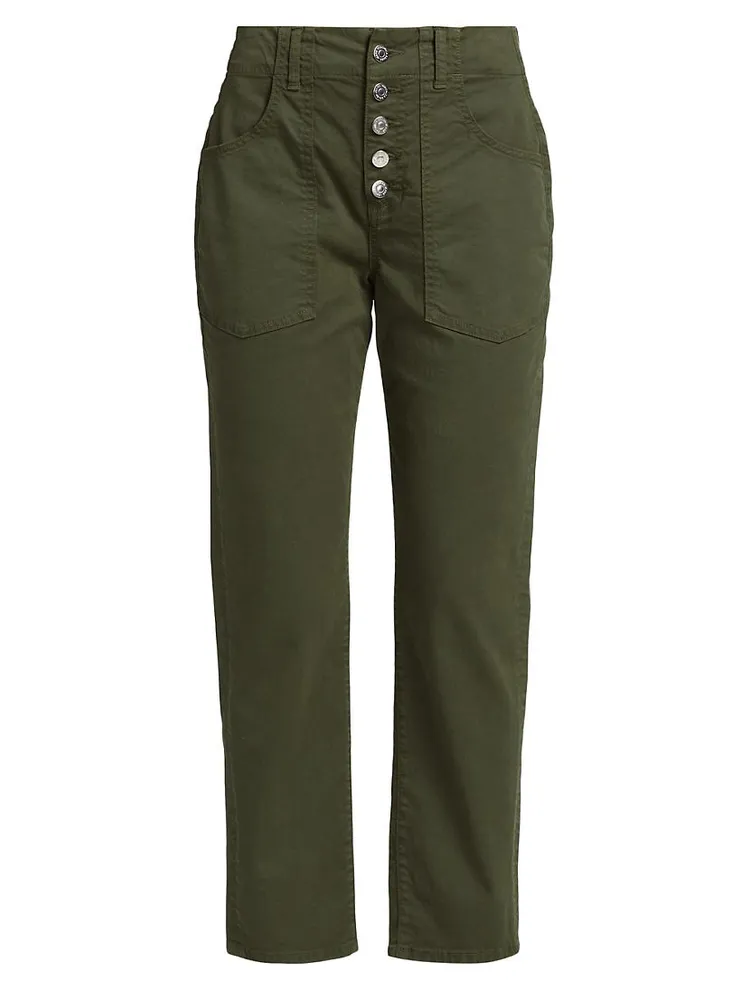 Arya Cargo Straight-Leg Pants