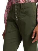 Arya Cargo Straight-Leg Pants