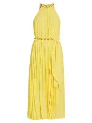 Sunray Pleated Dress